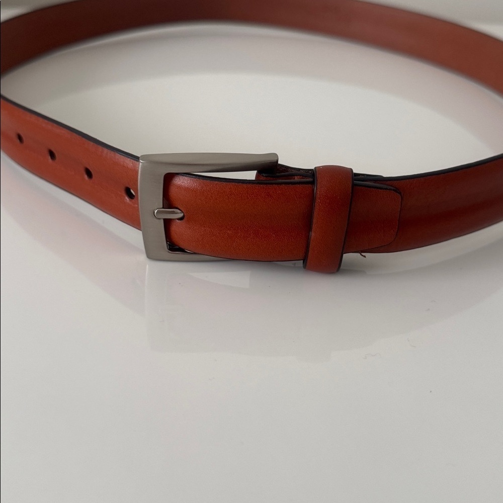 TRAFALGAR Men's Tan Leather Belt 36/90